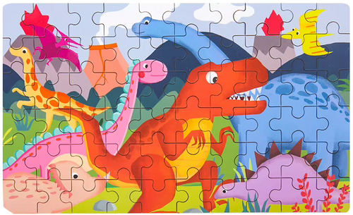 60-Piece Wooden Jigsaw Puzzle