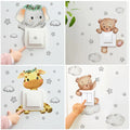 Animal Light Switch Wall Decals