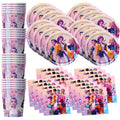 K-Pop Girl Party Tableware Set – 60 Pieces