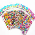 Kids Puffy Sticker Assortment – 40 Sheets
