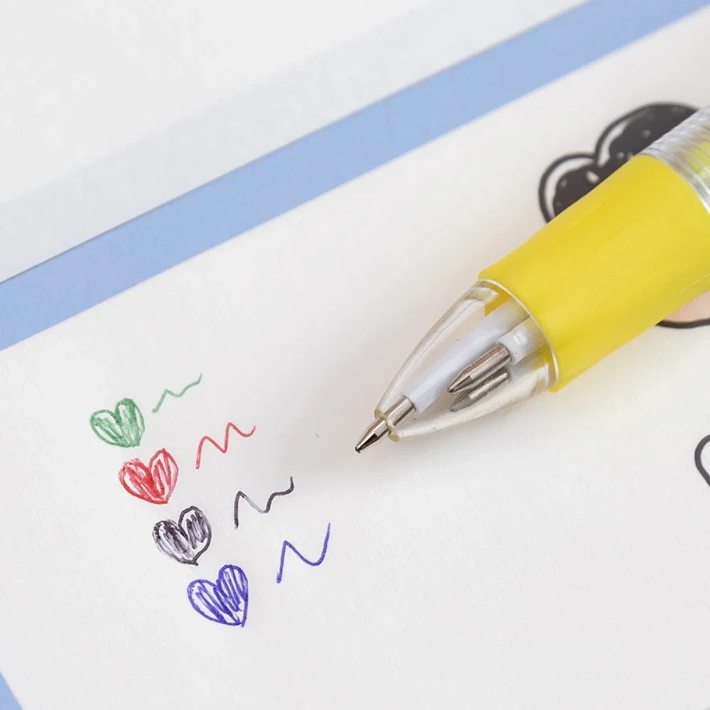 Cartoon Four-Colour Party Pens - product view 3