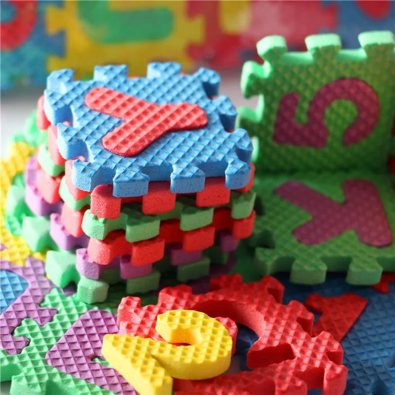 Miniature Dollhouse Floor Mat Set – 36 Pieces