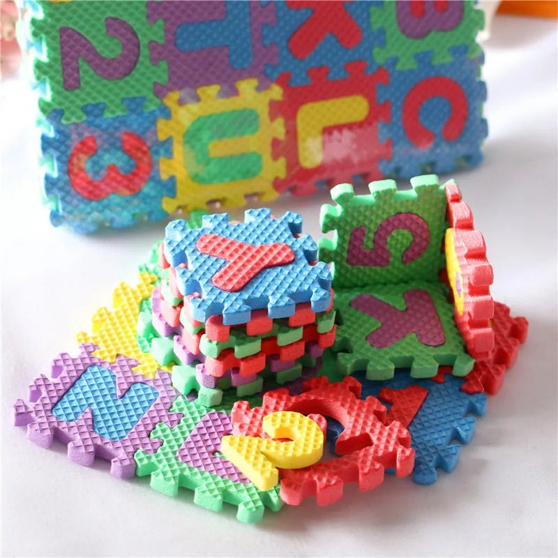 Miniature Dollhouse Floor Mat Set – 36 Pieces