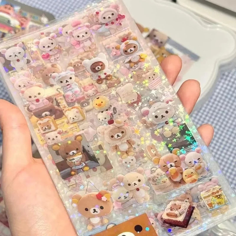 Hello Kitty & Rilakkuma Sticker Pack – 5 Sheets