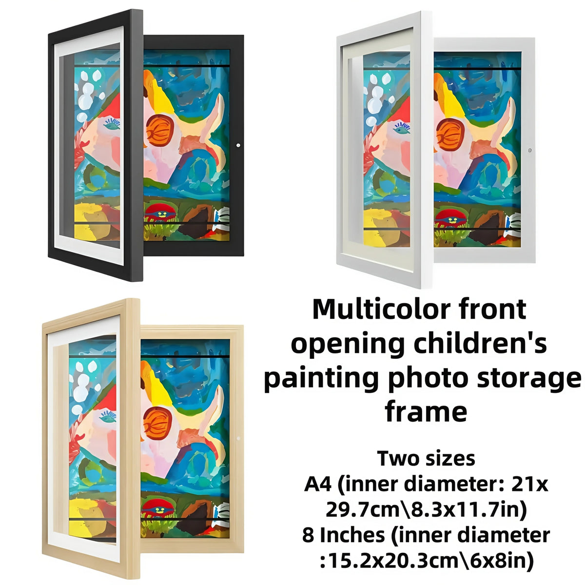 Kids Artwork Storage Display Frame