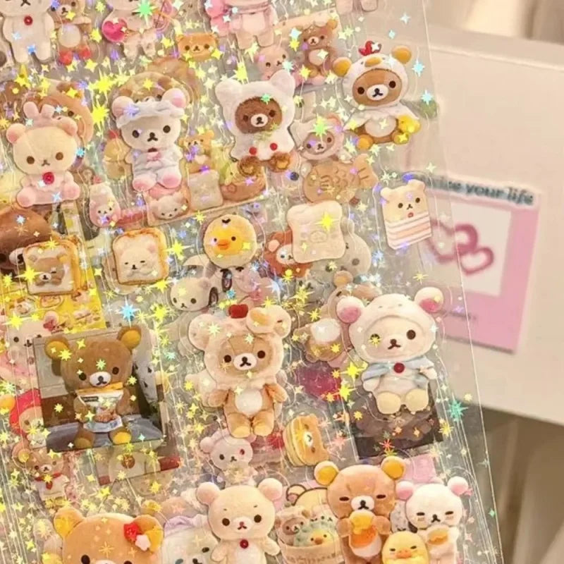 Hello Kitty & Rilakkuma Sticker Pack – 5 Sheets - product view 3