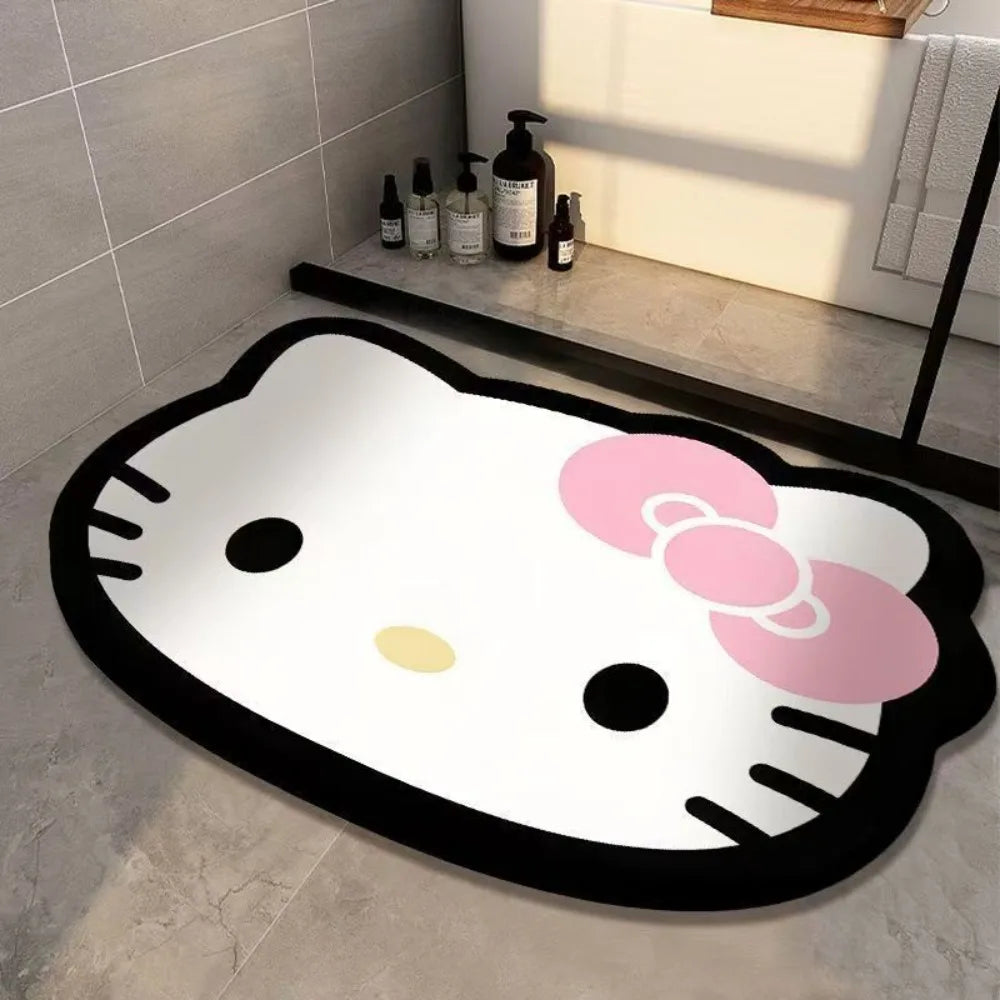 Hello Kitty Quick-Dry Bathroom Mat