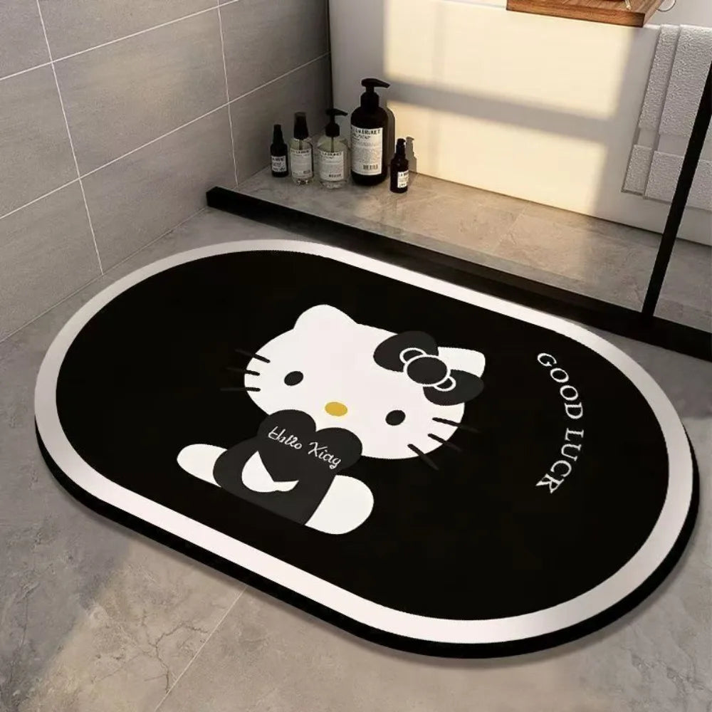 Hello Kitty Quick-Dry Bathroom Mat