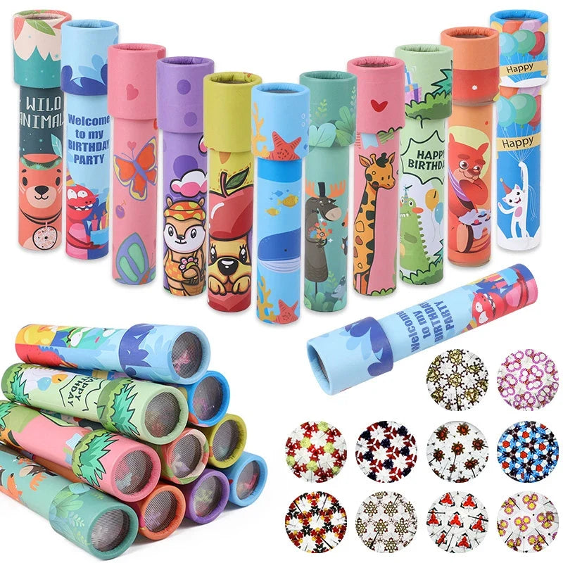 Mini Rotating Kaleidoscope Party Favours