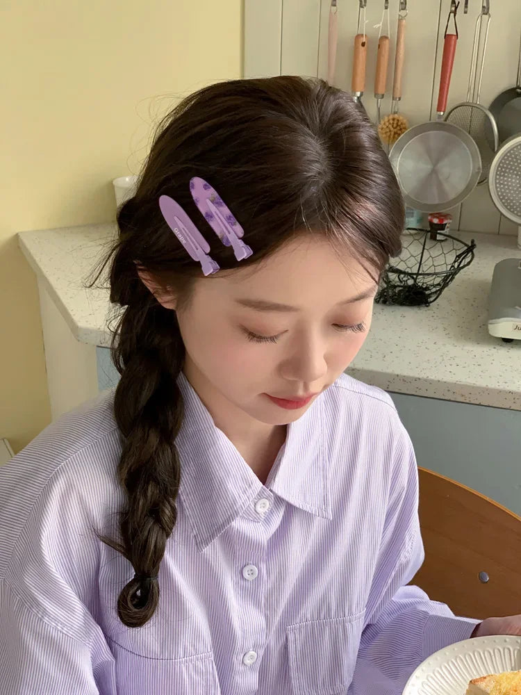 Fruit Acrylic Hair Clips