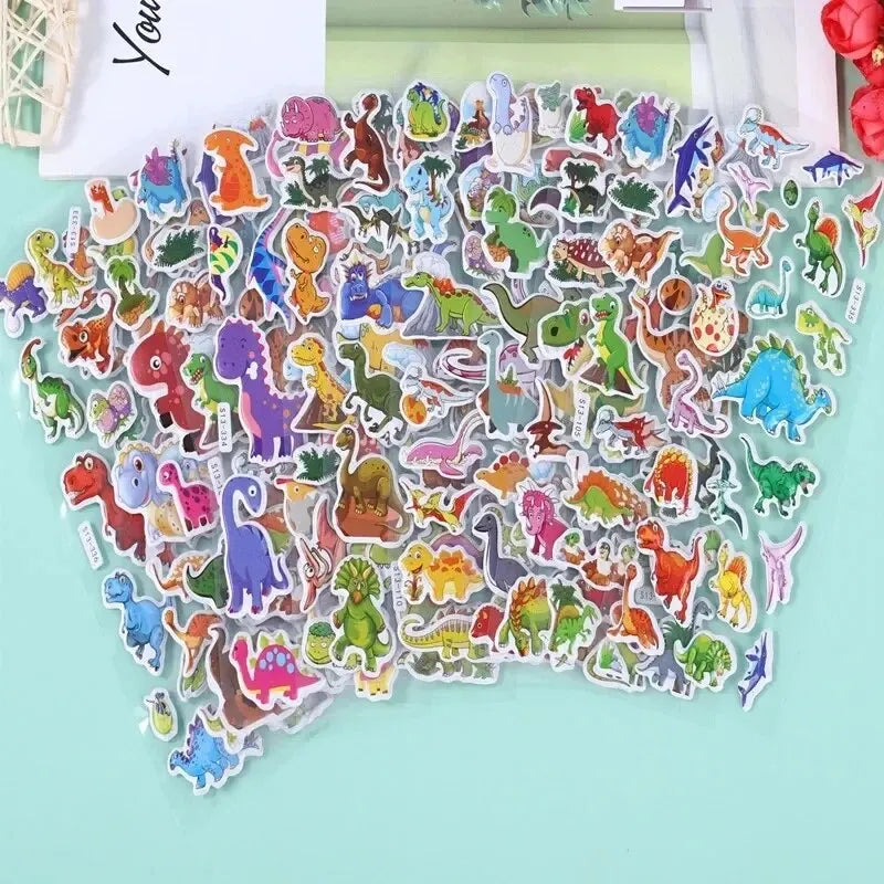 Kids Puffy Sticker Assortment – 40 Sheets - product view 2