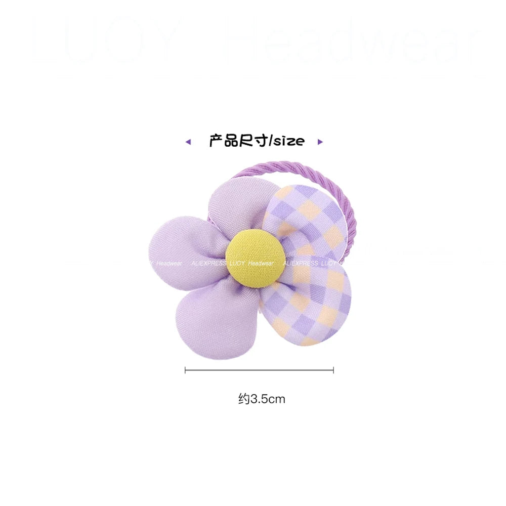 Mini Flower Hair Ties (10 Pack)