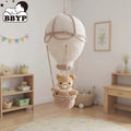 Crochet Hot Air Balloon Wall Hanging