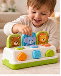 Pop-Up Animal Activity Box in a realistic play setting