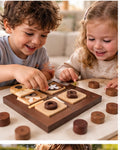 Stack & Block Strategy Board Game in a realistic play setting
