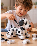 DIY Walking Robot Dog Kit in a realistic play setting